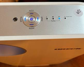 E93 - $60 Each. 3 available. Oreck Air Purifier. Model AIR108. (2 of 5 pending)