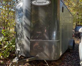 G26 - $3000. Leonard 6'x12' Enclosed Trailer.