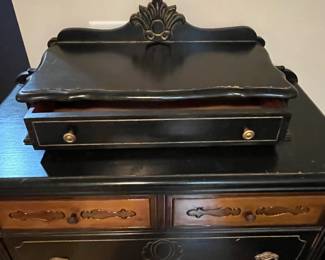 E68 - $95. Beautiful Antique Dresser. Needs minor repairs to get the drawers sliding a bit easier but not major issues. Measures 36.5" wide x 18.25" deep x 45.25" tall.