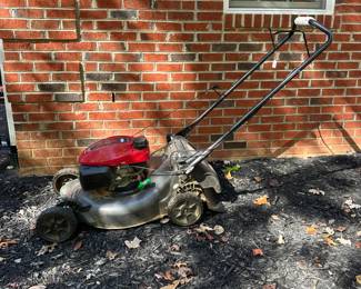 G17 - $250. Honda GCV170 Push Mower. Model HRN216VKA. It does run.