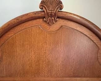 E20 -$600. Lexington Victorian Sampler Queen Bed Frame. Measures 66.5" wide x 72.5" long x 72.5" tall - headboard x 35.5" tall - footboard.