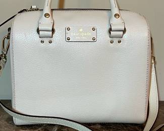 E77 - $65. Kate Spade Ivory Wellesley Alessa Blue.