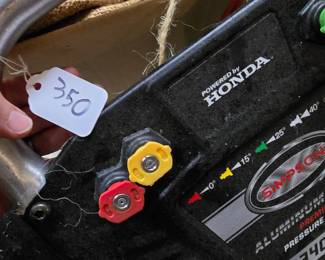G20 - $350. Simpson Pressure Washer with Honda GX 200 Engine.