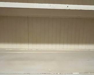 E26 - $1,750. Antique Step Back Cabinet. Measures 51" wide x 24.5" deep x 90" tall. I think that was from a store originally for displays / behind the counter merchandise. This is ONE piece and you and your helpers will be responsible for moving it out of the house.