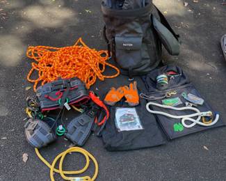 G31 - $300. Notch Climbing Gear - looks brand new. NO spikes included.
