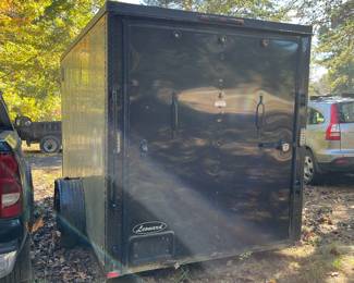 G26 - $3000. Leonard 6'x12' Enclosed Trailer.