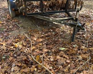 G27 - $1200. 5.5 x 10' Flat Trailer.