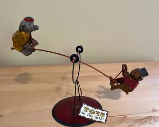 E47 - $40 PAIR. Department 56 "Toys in the Attic".
