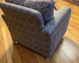 E102 - $100. Ethan Allen Side Chair. Measures 31" wide x 33" deep x 30" tall.