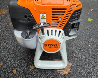 G16 - $300. Stihl HT103 Pole Pruner. Runs!
