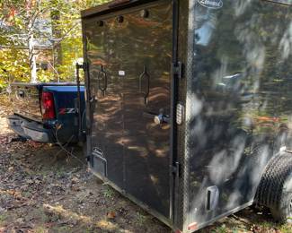 G26 - $3000. Leonard 6'x12' Enclosed Trailer.