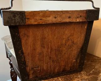 E107 - $75. Banana Crate. Measures 34.5" long x 16" wide x 13" tall.