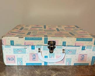 E94 - $225. 1950s Tiny Tears Doll in Original Box & Packaging.