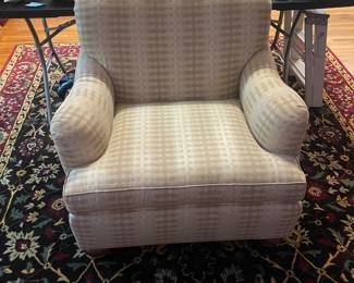 E103 - $100. Ethan Allen Side Chair. Measures 37" wide x 32" deep x 33" tall.