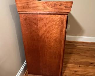 E62 - $175. Dry Sink - NOT old and in beautiful condition. Measures 38.5" wide x 17.5" deep x 37.5" tall.
