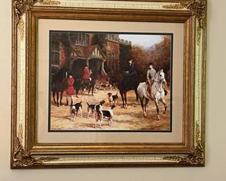 E50 - $20. Framed Print. Measures 31.5" wide x 27.25" tall.