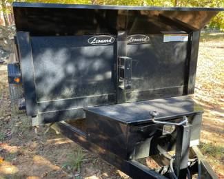G25 - $6000. GT-612 Leonard Dump Trailer. 8k limit.
