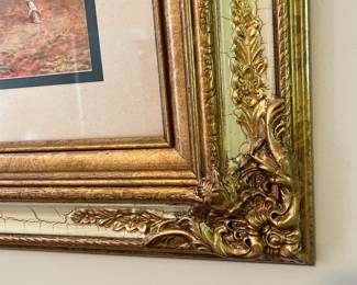 E50 - $20. Framed Print. Measures 31.5" wide x 27.25" tall.