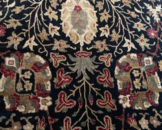 E38 - $400. HUGE Capel Rug - 100% Wood. Measures 12' x 18'. Home did have a small dog.