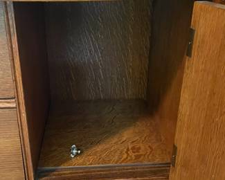 E22 - $250. Lexington Victorian Sampler Tall Chest of Drawers. One pull needs a new screw but we do have it. Measures 36" wide x 21" deep x 52.25" tall.