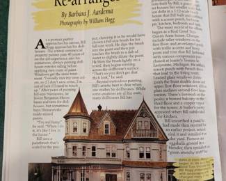 this doll house was featured in Miniature Collector Magazine May 2003.