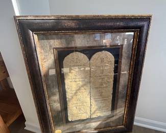 Ten Commandments Artwork