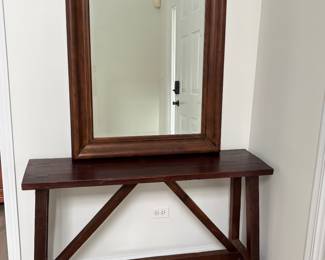 Entry Table and Mirror