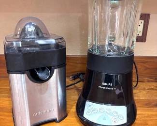 Krups Blender Cuisinart Juicer