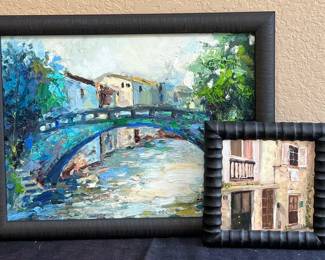 Rural Town 2 Paintings