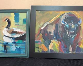 2 Animal Paintings