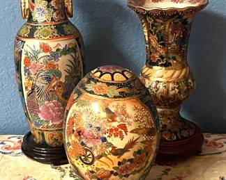 3pc Small Asian Pottery