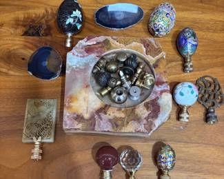 Decorative Finials And Pakistan Stone Decor