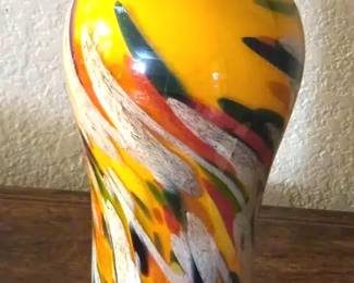 Blown Glass Vase Russia