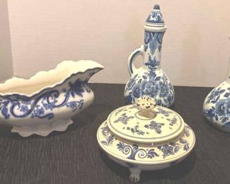 Gravy Boat, Candy Dish 2 Oil Containers.webp