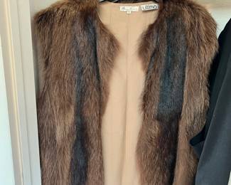 Merina Ferrari Fur Vest