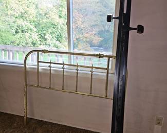 Brass headboard and bed frame
$30 OBO