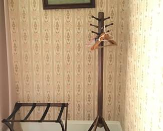 Luggage rack, coat rack