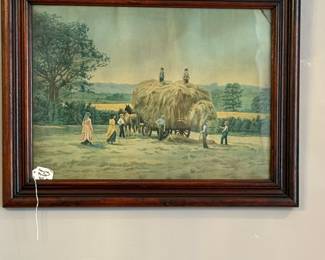 James Lee Harvest Time framed print