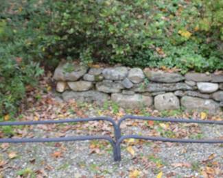 metal log rack