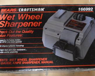 wet wheel sharpener