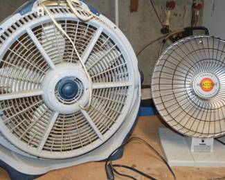 fan and space heater