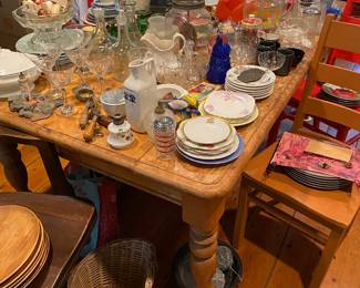 Pine harvest tables