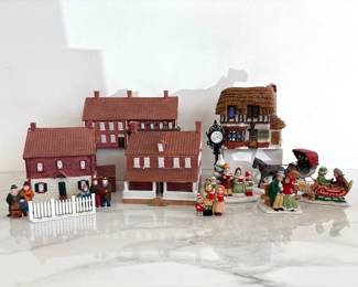 Lot 8333 Dept 56 Dickens Village Old Salem NC Series Houses Accessories