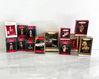 Lot 8346 Vintage Hallmark Keepsake Christmas Ornaments