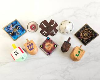 Lot 8441 Hanukkah Dreidel Assortment
