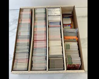 Lot 8180 1990 Mostly Football NFL ProSet Sports Trading Cards Some Basketball Baseball Topps Score Swell