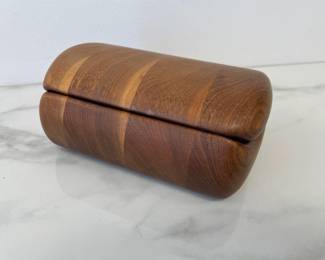 Lot 8466 1978 Bert Lustig Carved Wooden Trinket Box