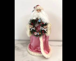 Lot 8219 Silvestri Battery Operated Tree TopTable Santa Powers On