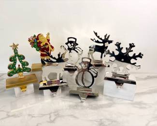 Lot 8236 Metal Stocking Hangers
