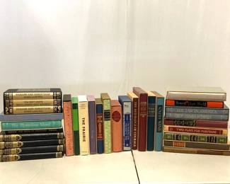 Lot 8479 Vintage Heritage Press Collectible Books w Slipcases